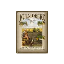  John Deere-Grandfather Fémtábla dekoráció