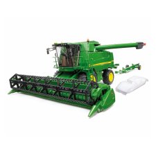  John Deere kombájn játékmodell autópálya és játékautó