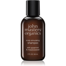 John Masters Organics Scalp Stimulating Shampoo Spearmint & Meadowsweet stimuláló sampon a ritkuló hajra 60 ml sampon