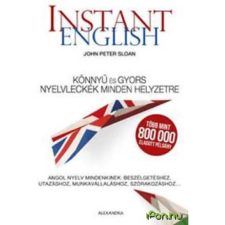 John Peter Sloan Instant English nyelvkönyv, szótár