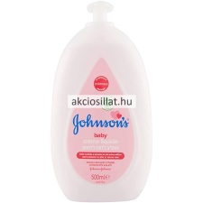 Johnson's Baby pumpás testápoló 500ml Crema Liquida testápoló