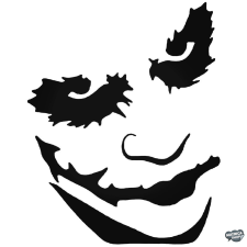  Joker figyelő arca Autómatrica matrica