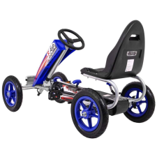 Jokomisiada Gokart - Pedálos - Fém/Gumi - Kék lábbal hajtható járgány
