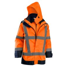  Jól-láthatósági multifunkciós télikabát és softshell dzseki (WIZARD-O)