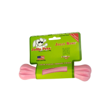 JOLLY Pets rágócsont  S M 16 cm rózsa szín kutyajáték rágójáték játék kutyáknak