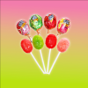 Jolly Rancher Jolly Rancher Lollipop gyümölcsös nyalóka 17g
