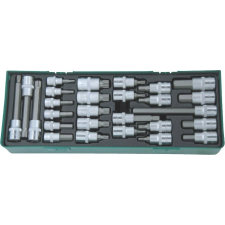 Jonnesway Tálcás BIT készlet torxkulcs