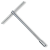 Jonnesway Tools Dugókulcs T-szárral 08-as
