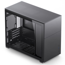 JONSBO d31 edzett üveg ablakos fekete számítógépház (d31 std black) számítógép ház