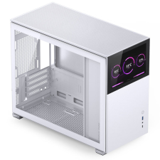 JONSBO d31 screen üveg ablakos fehér számítógépház (d31 std white sc) számítógép ház