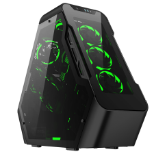JONSBO TR03-G Showcase Fekete (TR03-G BLACK) számítógép ház