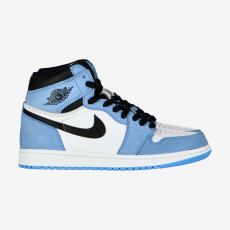 Jordan Air jordan 1 retro high og utcai cipő férfi fehér/kék 40.5