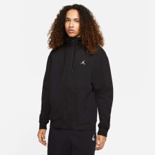 Jordan essentials fleece full zip hoodie pulóver férfi fekete xl férfi pulóver, kardigán