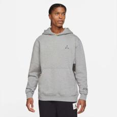 Jordan essentials fleece pullover hoodie pulóver férfi szürke l