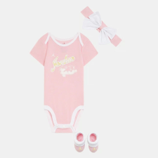 JORDAN KIDS SKY ROOKIE BOX SET MEDIUM SOFT PINK 6-12M gyerek ruha szett
