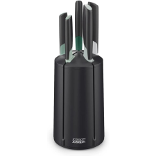 Joseph Joseph Elevate Rozsdamentes acél késkészlet állvánnyal 5 darabos - Fekete konyhai eszköz