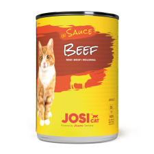 Josera JosiCat Beef in Sauce | Marhahúsos nedves eledel szószban macskáknak – 415 g macskaeledel