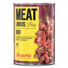 Josera Meat Lovers Pure konzerv 400g - Marha kutyaeledel