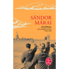 Journal - Les années d'exil 1949-1967 – Sándor Márai idegen nyelvű könyv