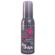 Joydrops Strawberry Personal Lubricant gel 100 ml, Vízbázisú síkosító, eper ízesítésű - JoyDrops síkosító
