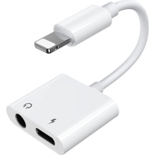 JOYROOM Audio Adapter 3.5mm Joyroom S-Y104 (white) (6956116718978) kábel és adapter