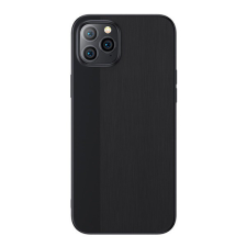JOYROOM BRIGHT SHADOW szilikon telefonvédő (ultravékony, szálcsiszolt) FEKETE [Apple iPhone 12 Pro Max] tok és táska