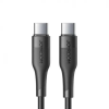 JOYROOM Fast Charging kabel USB-C / USB-C QC PD 3A 60W 1.2m, fekete