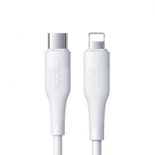 JOYROOM Fast Charging kábel USB / Lightning PD 2.4A 20W 1.2m, fehér kábel és adapter