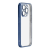 JOYROOM iphone 15 pro max tok átlátszó-matt kék (6956116789107) jr-15q4 blue