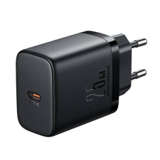 JOYROOM JR-TCF11 USB-C 25W hálózati töltő fekete (JR-TCF11 Black) mobiltelefon kellék