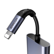 JOYROOM Lightning + Jack Átalakító Fekete 10cm 6956116773830 kábel és adapter