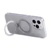 JOYROOM Magnetic protective phone case with holder Joyroom JR-BP004 for iPhone 15 Pro Max (transparent)
