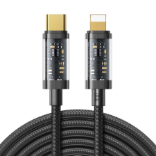 JOYROOM S-CL020A12 PD Lightning 20W 1.2M Adatkábel - Fekete kábel és adapter