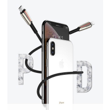 JOYROOM S-M417 Roma PD Q.C 36W 1.2M Adatkábel - Fekete mobiltelefon kellék