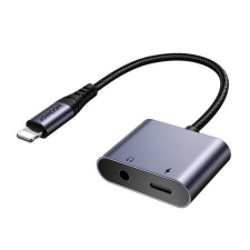 JOYROOM SY-L01 2-in-1 Lightning - 3.5mm + Lightning adapter kábel és adapter