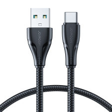 JOYROOM USB - USB C 3A kábel Surpass Series gyorstöltéshez és adatátvitelhez 1,2 m fekete (S-UC027A11) kábel és adapter