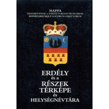 József Attila Tudományegyetem Erdély és a Részek Térképe és helységnévtára antikvárium - használt könyv