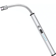 JOZY® szélálló elektromos öngyújtó, rugóval és hosszú rugalmas nyakkal, USB töltéssel konyhai eszköz