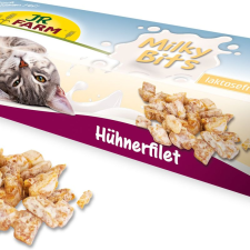 JR Farm JR Farm Cat Milky Bits csirke filé 40g jutalomfalat macskáknak