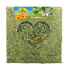 JR Farm | Szénakockák nagy virágokkal - 450 g rágcsáló eledel