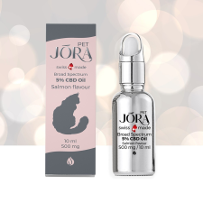 Jōra 5% CBD olaj macskáknak 500 mg vitamin, táplálékkiegészítő kutyáknak