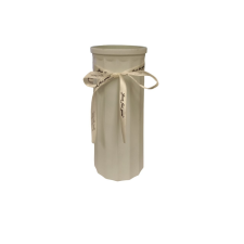  JS123252 ÜVEG VÁZA 25CM 2/S dekoráció