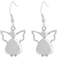 JSB Bijoux Angyalok Swarovski kristályokkal 92400434 (Ag925/1000, 1,3 g) fülbevaló