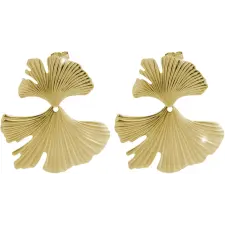 JSB Bijoux nagy levelek 61410287g fülbevaló