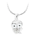 JSB Bijoux Swarovski kristállyal díszített baglyos nyaklánc