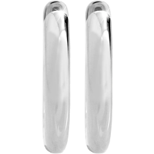 JSB Bijoux szélesebb karika 92400580r (Ag925/1000, 8,22 g) fülbevaló