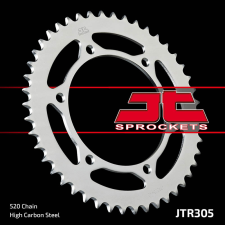 JT JTR305.46 hátsó lánckerék JT Erőátviteli alkatrész Lánc, lánckerék, láncszett Hátsó lánckerék egyéb motorkerékpár alkatrész