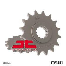 JT SPROCKETS Acél Standard Első Láncfogó 1581 - 520 egyéb motorkerékpár alkatrész