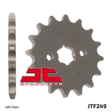 JT SPROCKETS Acél Standard Első Láncfogó 249 - 420 egyéb motorkerékpár alkatrész