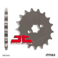 JT SPROCKETS Acél Standard Első Láncfogó 563 - 420 egyéb motorkerékpár alkatrész